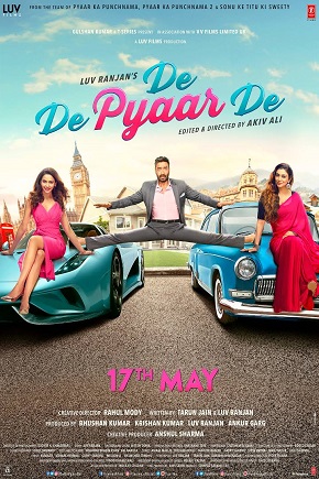 De De Pyaar De (2019) Hindi Full Movie 480p 720p DVDScr Download